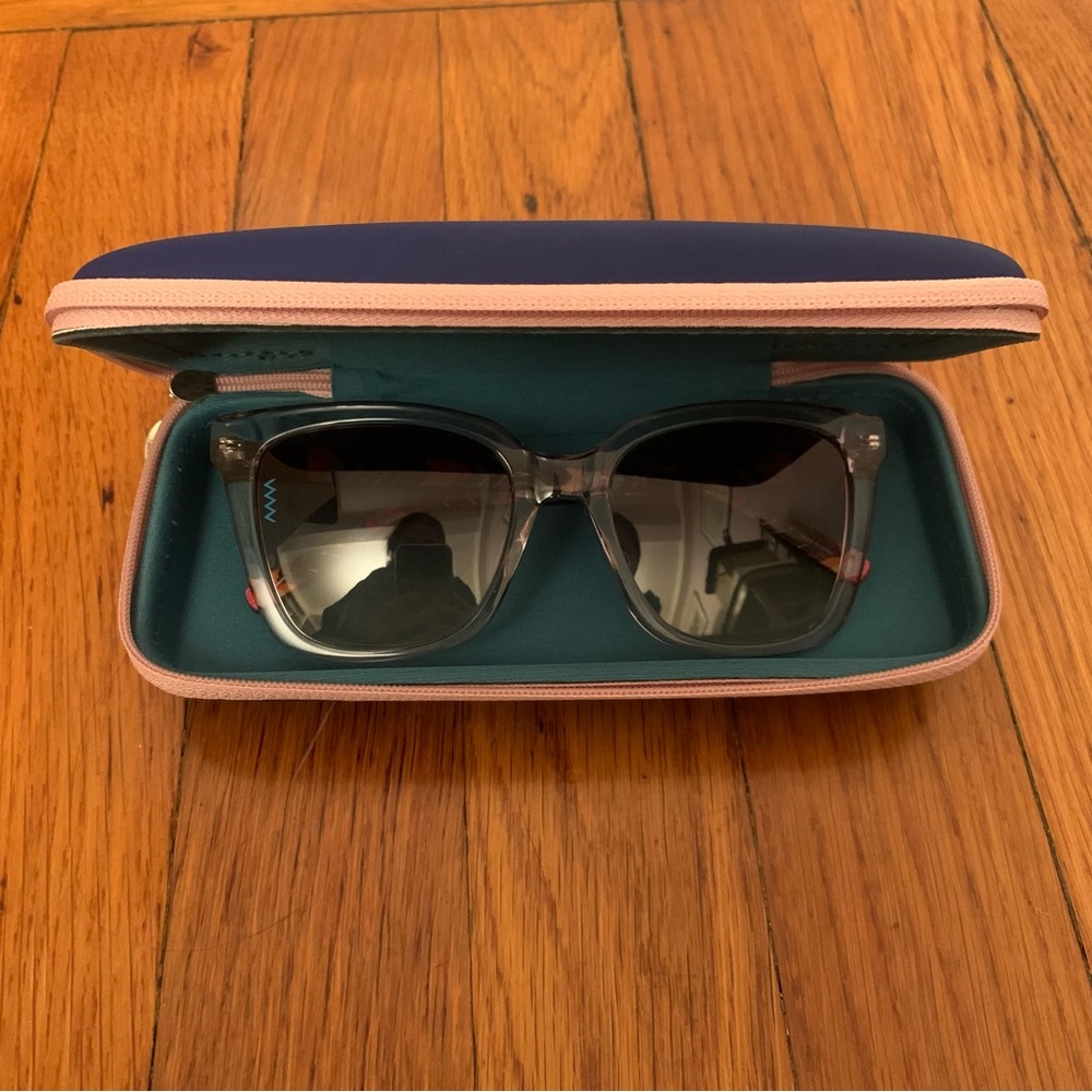 m missoni clear square acetate sunglasses
